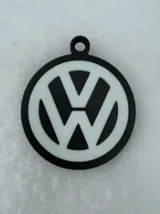 VW volkswagen logo on key, key ring