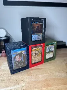V2 Magic MTG Commander Deck Box w/ Magnets!