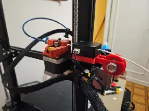 CR6SE dual gear extruder adapter