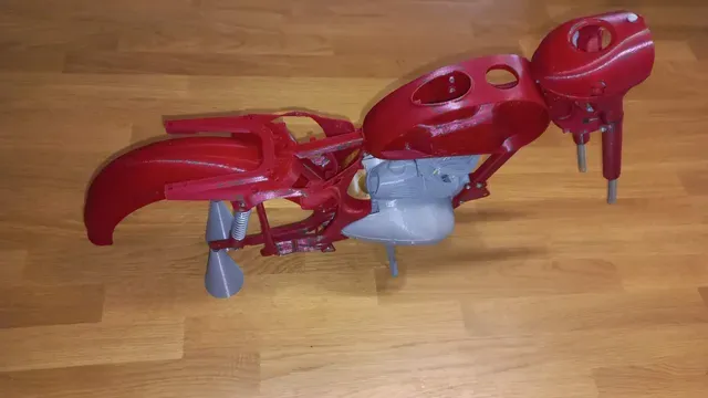 Project JAWA-ČZ KÝVAČKA 250/353.02 - PART No.6 - Rear mudguard — Фото 3 из 7