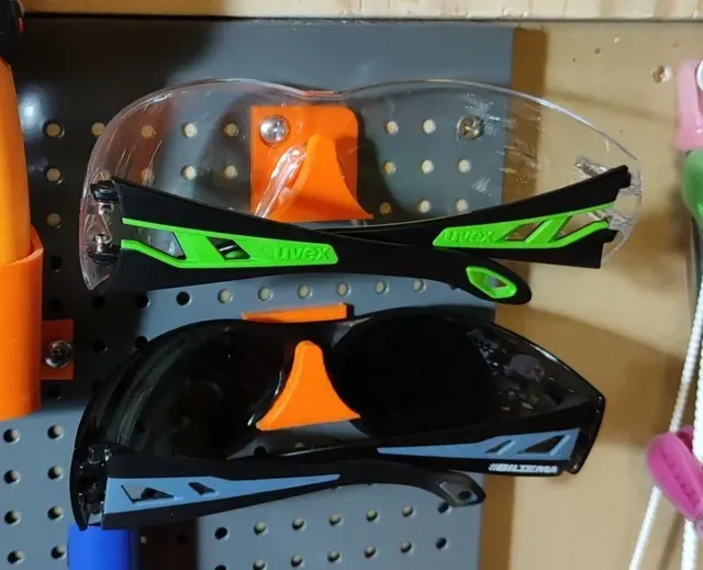 Biltema Pegboard Safety Glasses Holder