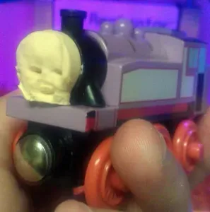 Violet the Train - Custom Train Faces
