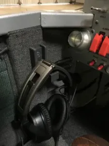 Foldable Hook Headphone Holder