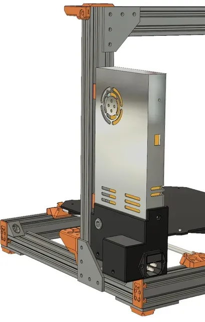 Mean Well LRS-350 PSU Case with Rear Plug for Prusa i3 Bear Full Upgrade — Image 3 of 10