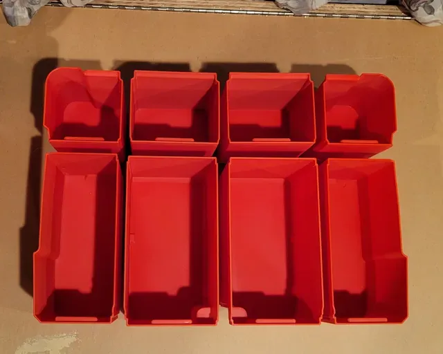 Milwaukee Packout Deep Organizer Compatible Bins - Full Height - No Dividers — Image 3 of 4