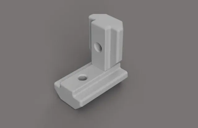T-Slot Connector Hidden Mount M4 Thread 3030 Aluminium Profile. — Фото 5 из 5