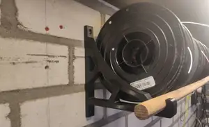 Filament spool wall mount (single and dual rod versions)