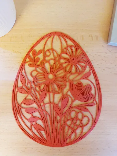 Spring flowers / Jarní květy wall or window easter decoration — Image 5 of 7