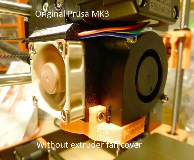 Fan Cover SnapOn for Prusa MK2.5/MK3/S/+ — Image 4 of 10
