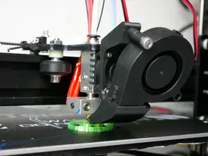 Tevo Tarantula part cooling fan shroud for single and dual nozzle