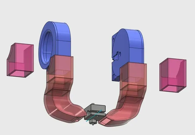 Anet A8 ShottyMount bowden carriage fast change — Image 2 of 25