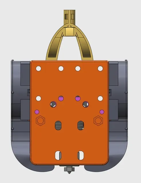 Anet A8 ShottyMount bowden carriage fast change — Image 7 of 25