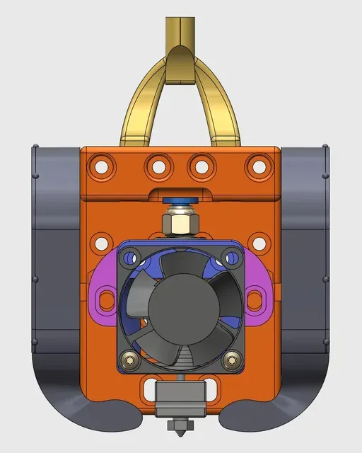 Anet A8 ShottyMount bowden carriage fast change — Image 8 of 25