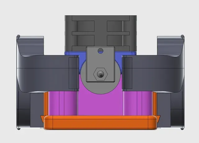 Anet A8 ShottyMount bowden carriage fast change — Image 10 of 25
