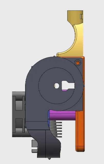 Anet A8 ShottyMount bowden carriage fast change — Image 11 of 25
