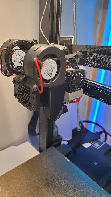 ENDER 3 S1/PRO/PLUS ZERO Offset Y SUB 34mm Offset X BL-Touch Modular Cooling Solution — Фото 9 из 13