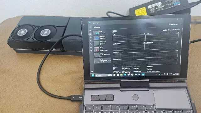 eGPU case for the MSI GTX 1050 paired with the TH3P4 Lite — Image 5 of 5