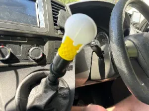 Drippy (Ice Cream) Gear Knob for VW T5 Transporter
