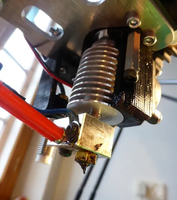 K8200/3Drag E3D v6 HotEnd extruder mount with fan — Фото 3 из 6