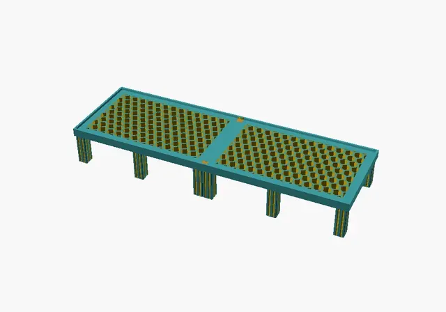 Keyboard Riser — Split, Dovetail-Joined, Parametric (60 / 100 / 180 mm Lift) — Фото 10 из 12