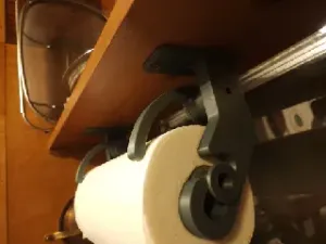 EZRip paper towel holder, top mounted - improved v2