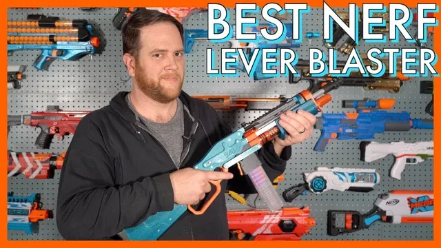 SLAB - Silly's Lever Action Blaster (Nerf Homemade) — Фото 11 из 25