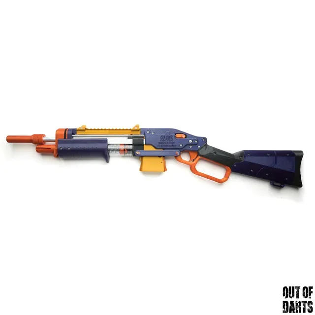 SLAB - Silly's Lever Action Blaster (Nerf Homemade) — Фото 6 из 25