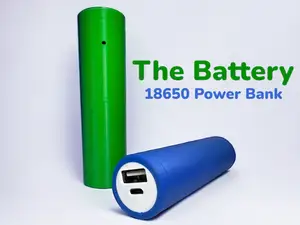 The Battery – 18650 Power Bank USB-C (Micro USB)