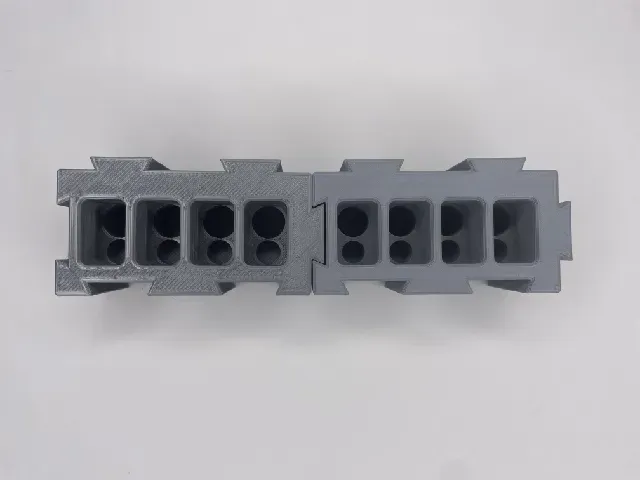AAA, AA, or 9V Battery Organizer (Modular Dovetail Organization System) — Image 9 of 18