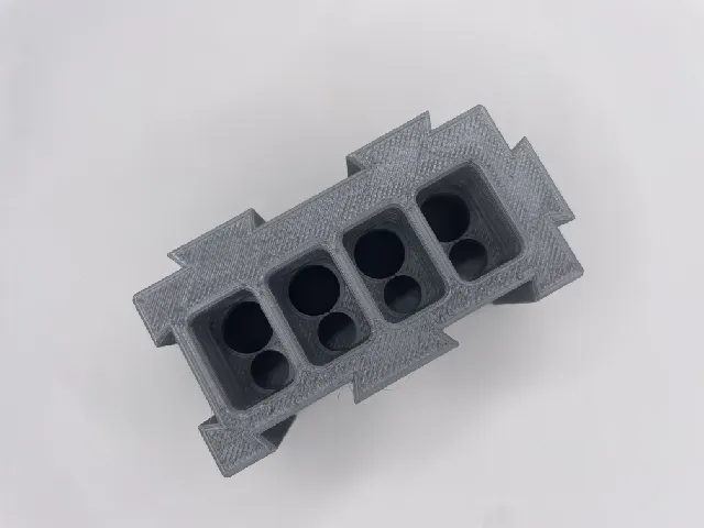 AAA, AA, or 9V Battery Organizer (Modular Dovetail Organization System) — Image 5 of 18