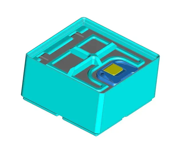 Gridfinity 2x2, 3, 4, 5 (6U, 9U and 12U) Lidded Bin for Stuff with Latch Version 2.2 — Фото 5 из 11