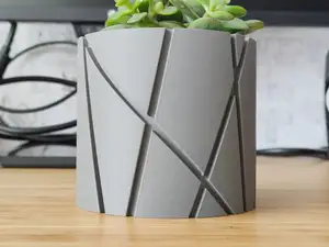Line Plant pot and Planter - Vase mode design