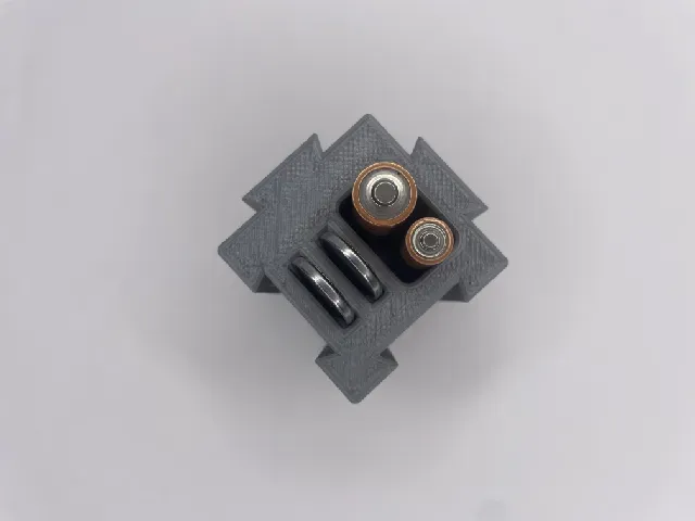 3V Coin Cell, AAA, AA, or 9V Battery Organizer (Modular Dovetail Organization System) — Фото 6 из 18
