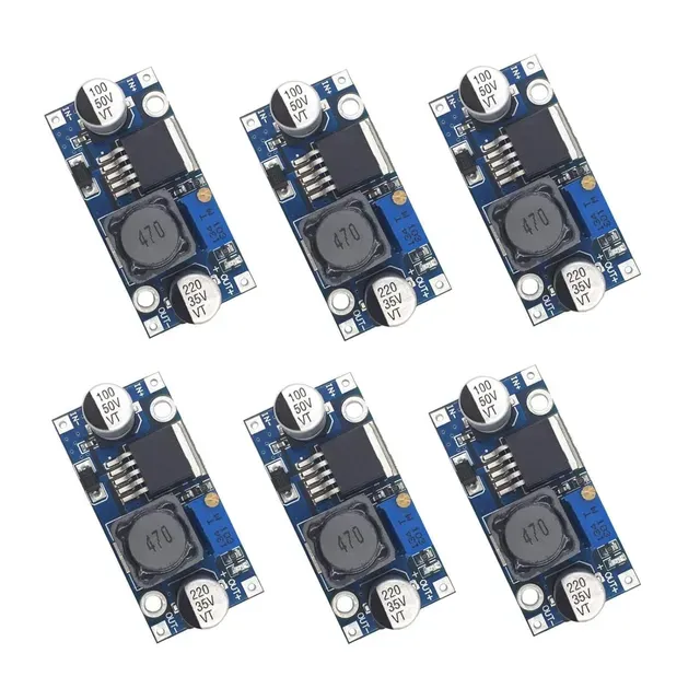 Flashforge Adventurer 5M (AD5M) LED mod accessory - buck converter MOUNT for inside back of printer (24v -> 12v inline, etc) v1.0 — Фото 4 из 4