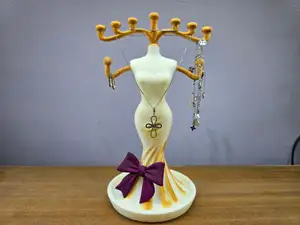 Elegant Dress Jewelry Stand