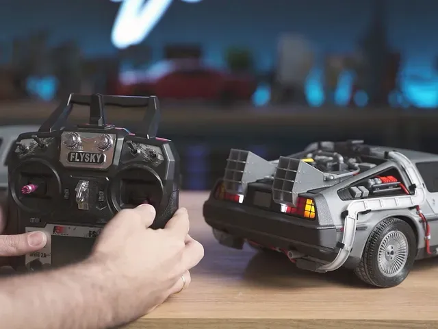 Back to the future DMC Delorean RC 1/10