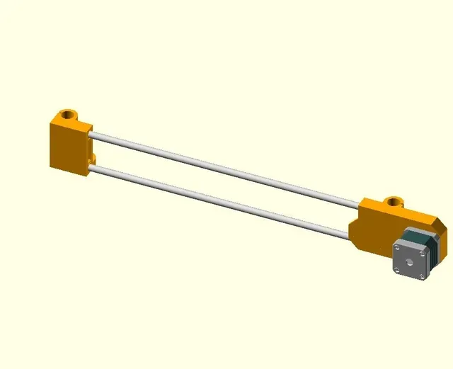 Anet A8/AM8 custom X-idlers (in OpenSCAD) — Фото 6 из 17