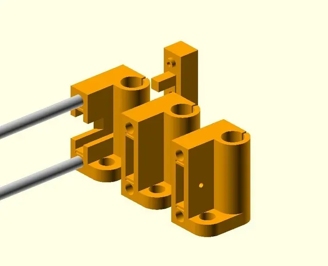 Anet A8/AM8 custom X-idlers (in OpenSCAD) — Фото 16 из 17