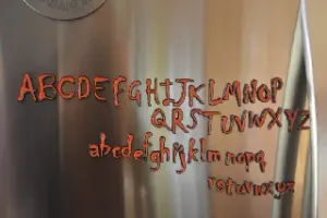 Frightful Halloween Alphabet - Refrigerator Magnets