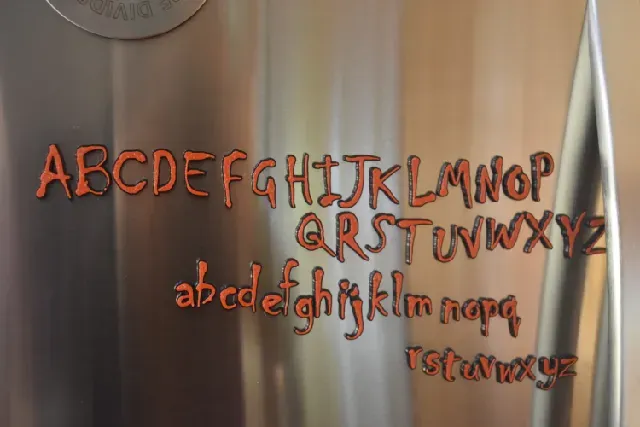 Frightful Halloween Alphabet - Refrigerator Magnets