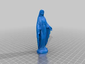 Mother Mary Statue - 3D Scan