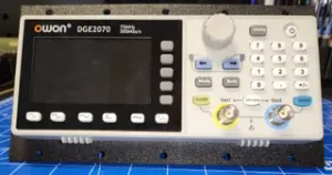 2.5U 19 inch rack front panel mount for Owon XDM1041 + DGE2070