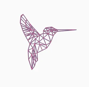 Easy to print Bird decor