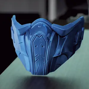 SubZero Mask Mortal Kombat - Mascara de Sub Zero de Video juego MK1