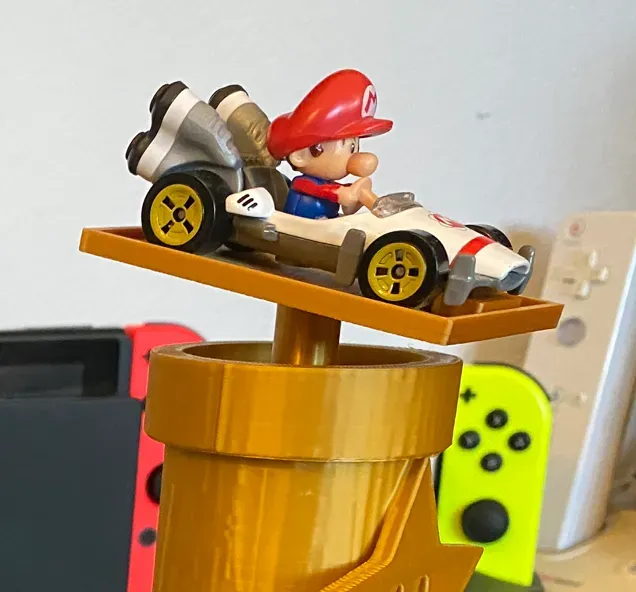 Adapter plate Mario Kart trophy for Hot Wheels die-cast toy cars — Фото 2 из 4