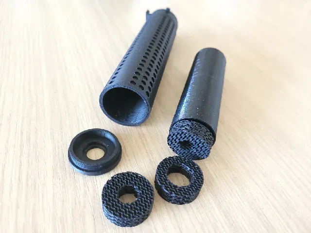Custom Airsoft Suppressor Baffle Sponge