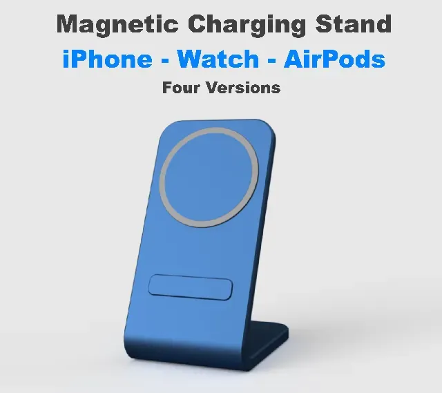 Magnetic Charging Stand for iPhone, Apple Watch & AirPods - MagSafe - Four Versions — Фото 2 из 16