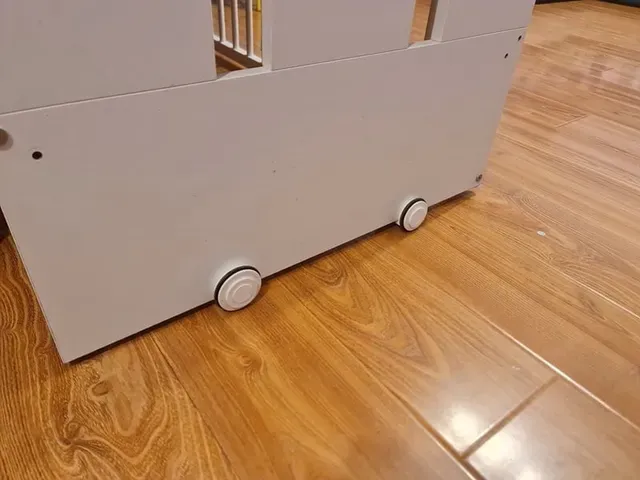 Side Wheels for Baby Bed (and other furniture) — Image 6 of 8