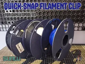 Quick-Snap Filament Clip Sunlu Spool V3