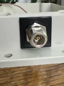 Type-N RF Connector Washer and Drill Guide